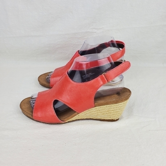 Aerosoles honey cake espadrille wedge sandals size 8M - Picture 3 of 10